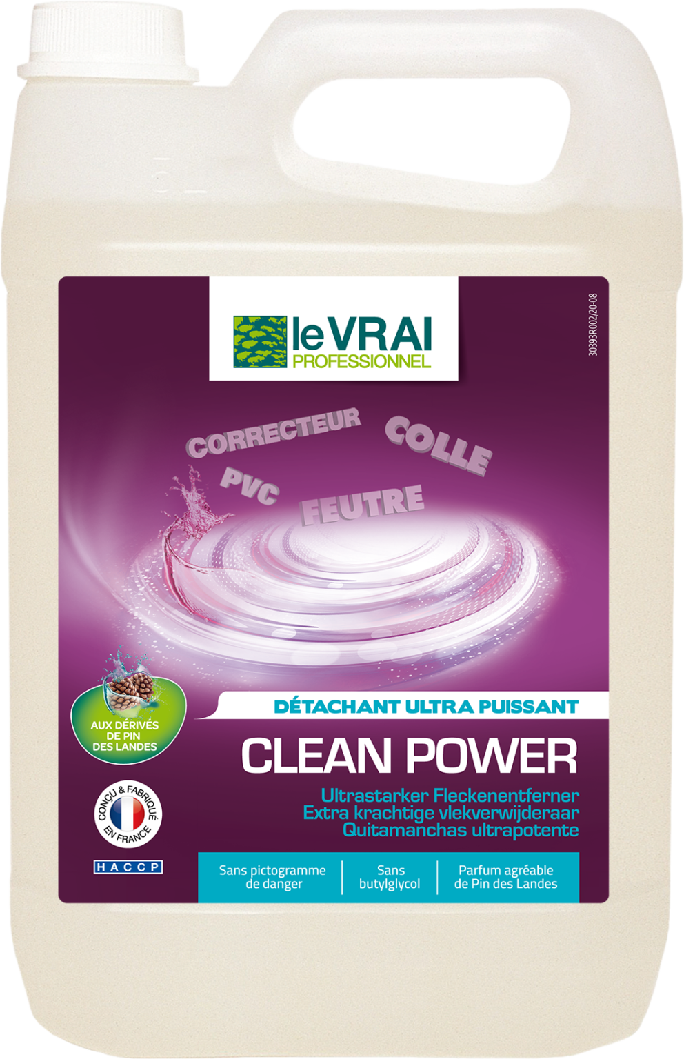 Clean Power Le VRAI PROFESSIONNEL Action Pin