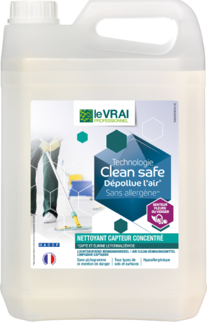 (4240) Vfr Lvp Clean Safe Nettoyant Capteur Concentre 5l
