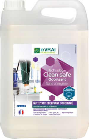 (4243) Vfr Lvp Clean Safe Nettoyant Odorisant Concentre 5l