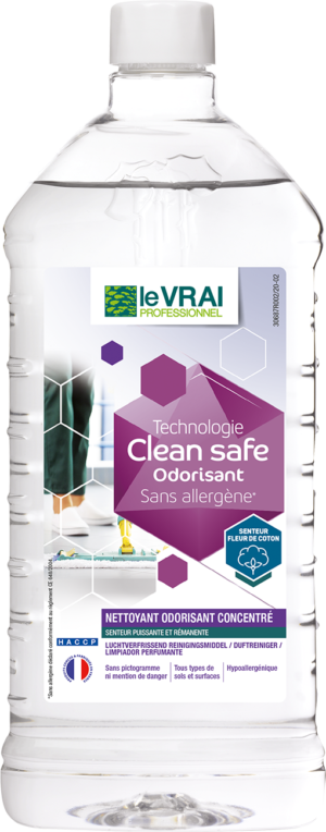 (4244) Vfr Lvp Clean Safe Nettoyant Odorisant Concentre 1l