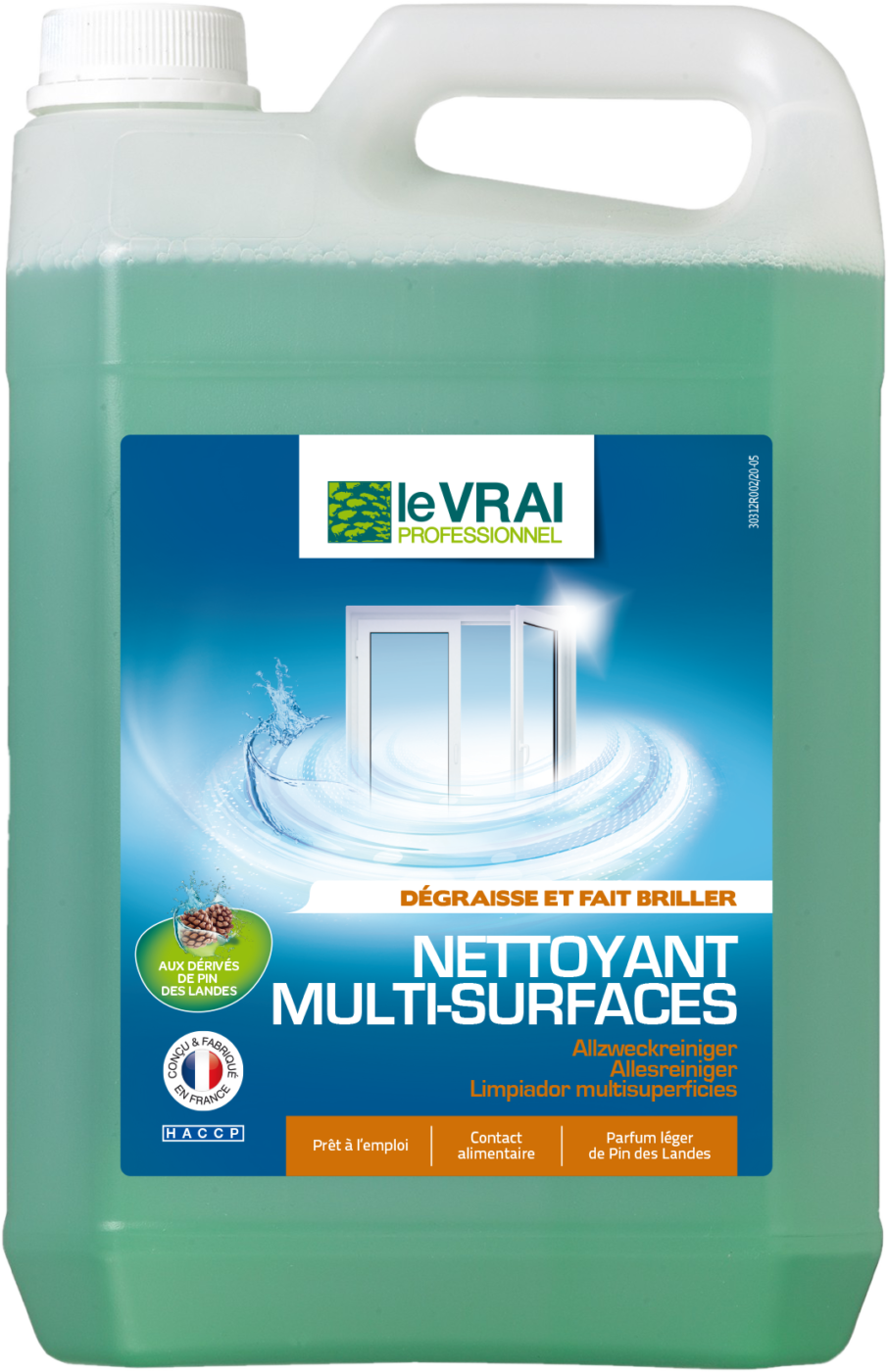 NETTOYANT MULTISURFACES Le VRAI PROFESSIONNEL Action Pin