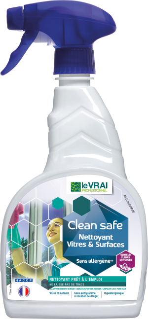 Clean Safe Nettoyant Vitres Et Surfaces 750ml Dec2022