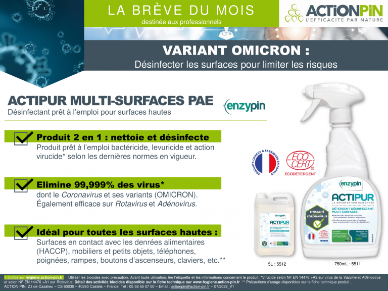 2201 Brève Actipur Multisurfaces Pae Omicron 1