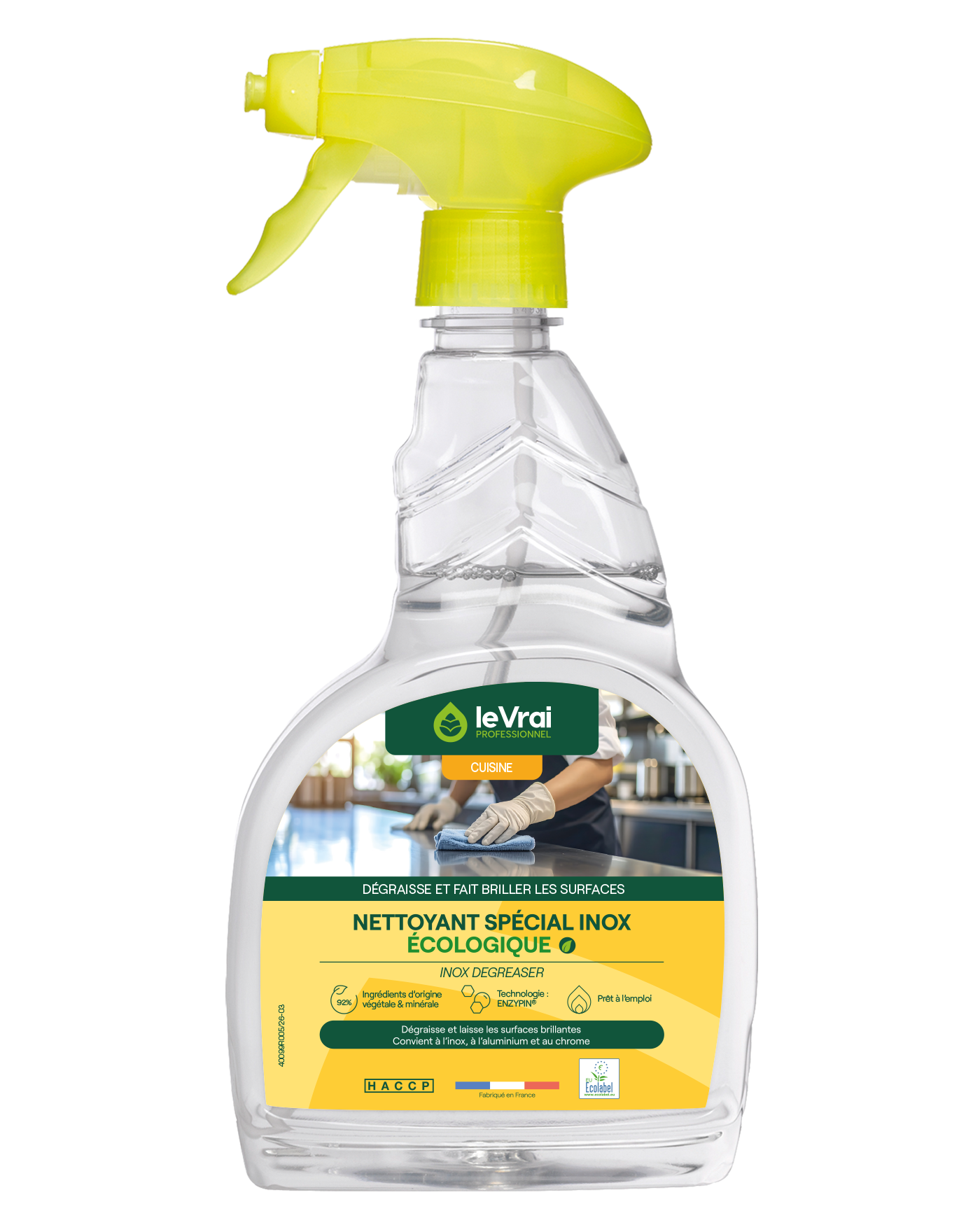 Packshot Png Ex 6505 Lvp Nettoyant Special Inox Ecologique 750ml