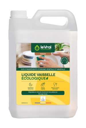 Packshot Png Fr 6507 Lvpm Liquide Vaisselle Ecologique Concentrate 5l