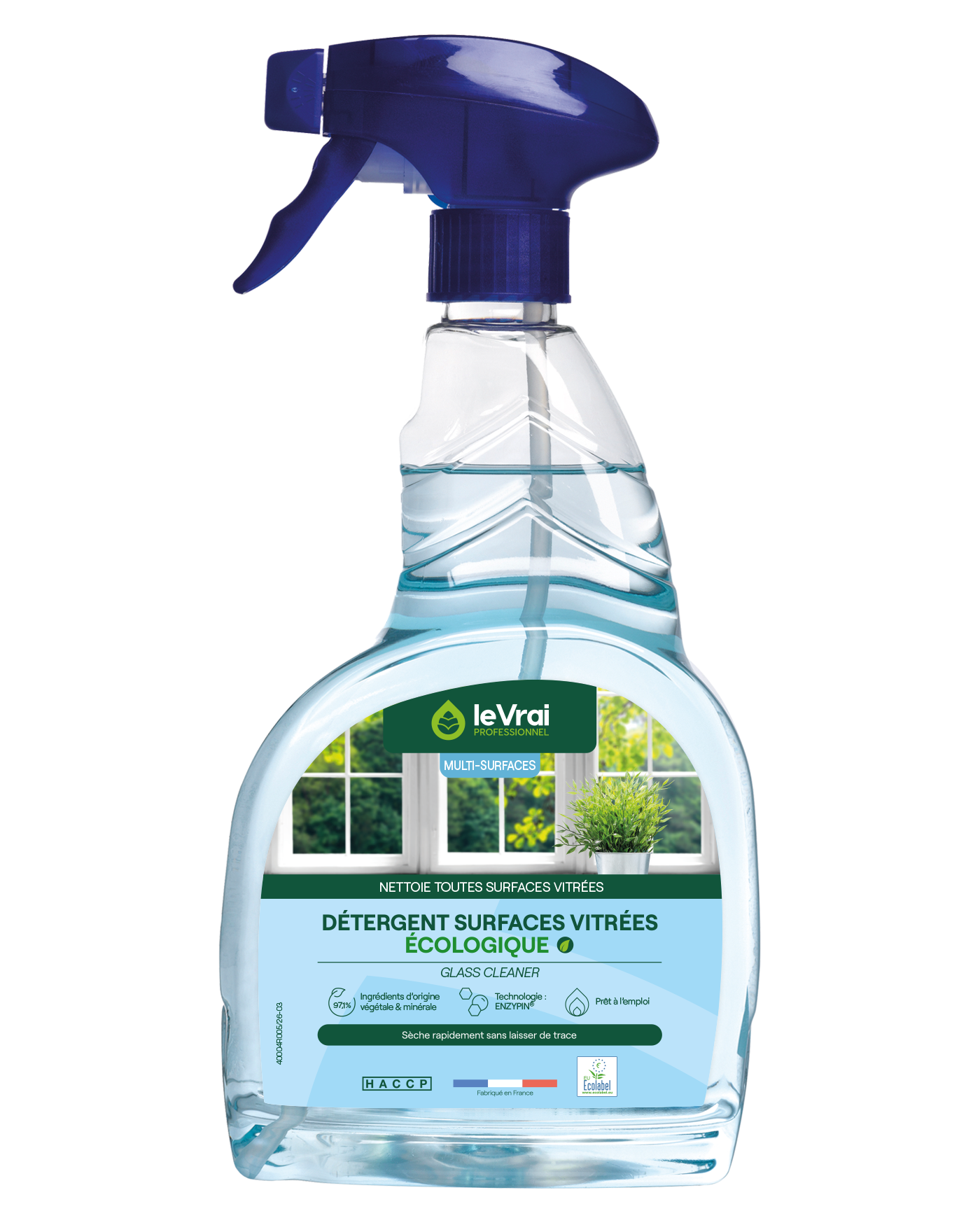 Packshot Png Ex 5301 Lvp Detergent Surfaces Vitrees Ecologique 750ml