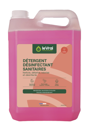 Packshot Png Fr 4522 Lvp Detergent Desinfectant Sanitaires Pae 5l