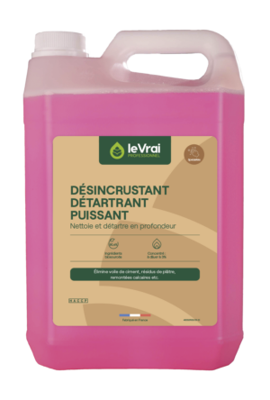 Packshot Png Fr 4940 Lvp Desincrustant Detartrant Puissant Concentrate 5l