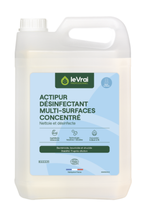 Packshot Png Fr 5501 Lvp Actipur Desinfectant Multisurfaces Concentrate 5l