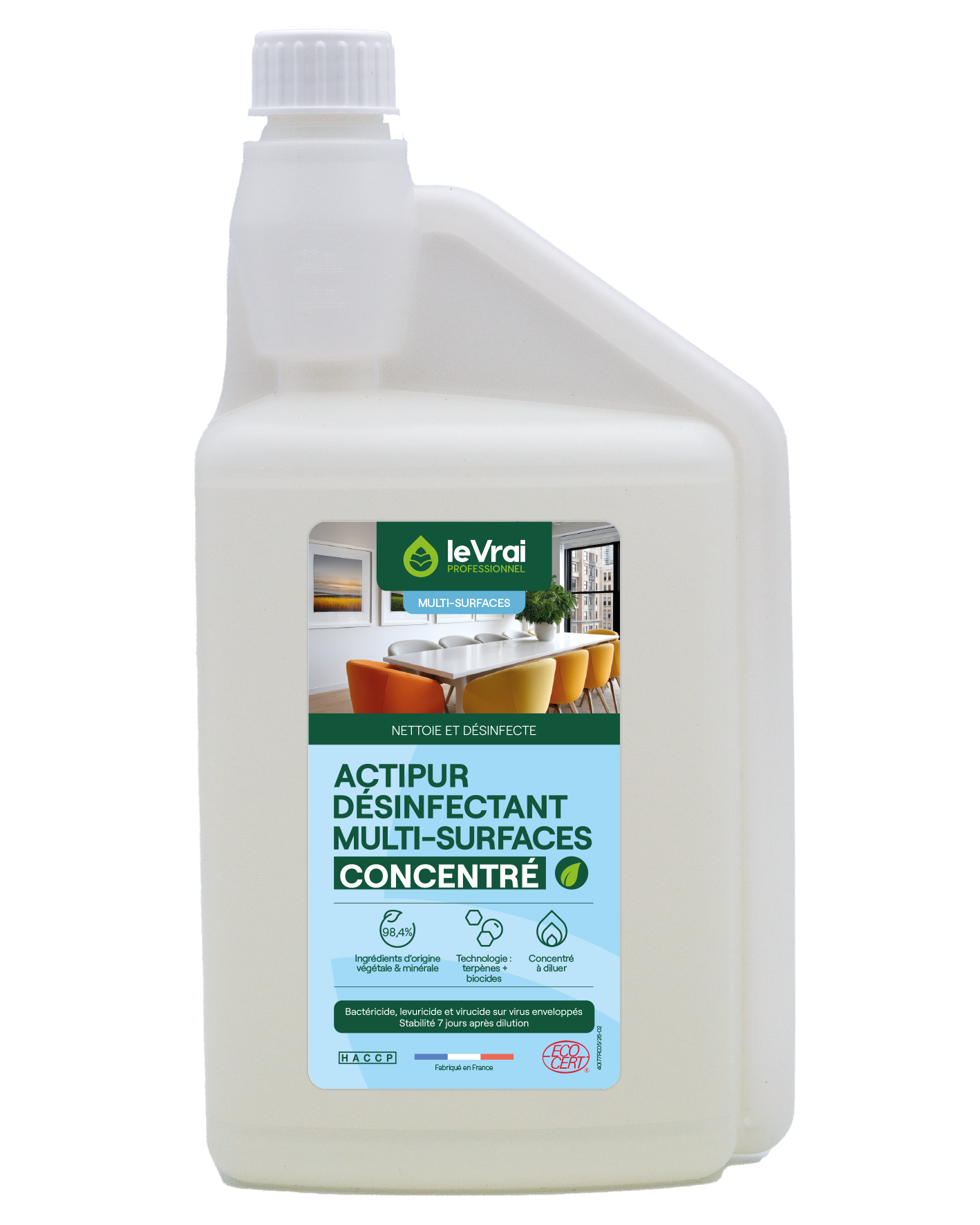 Packshot Png Fr 5543 Lvp Actipur Desinfectant Multi Surfaces Concentre 1l