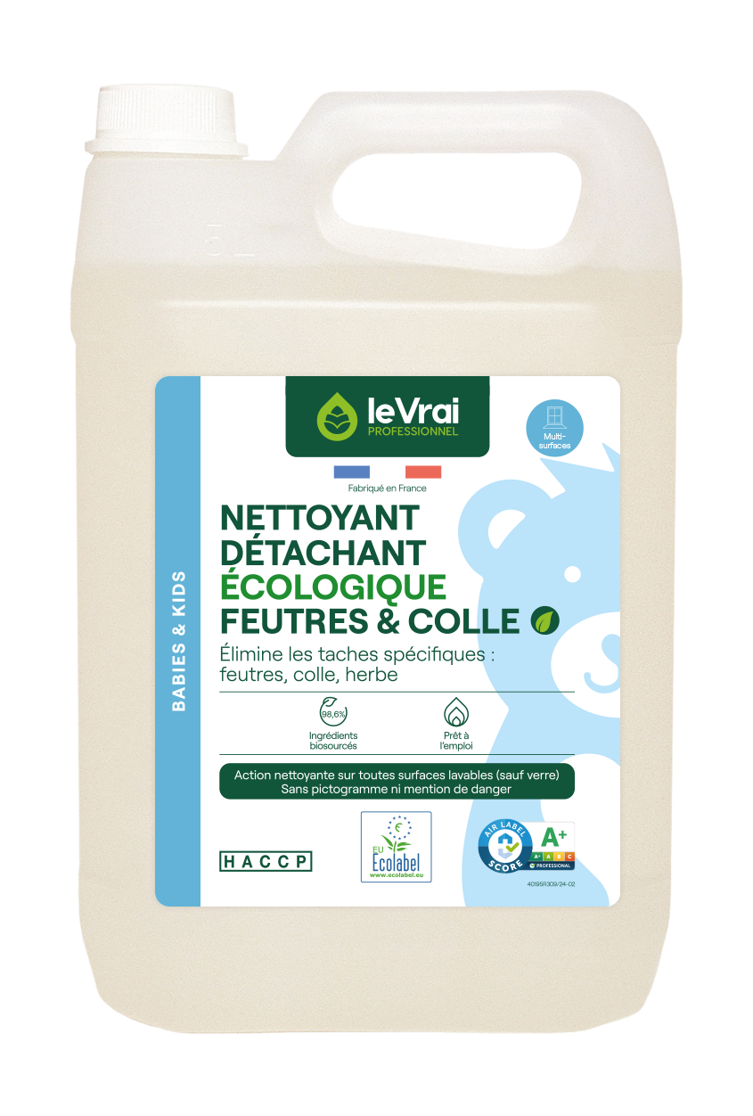 Packshot Png Fr 6006 Lvp B&k Nettoyant Detachant Ecologique Feutres Et Colle 5l