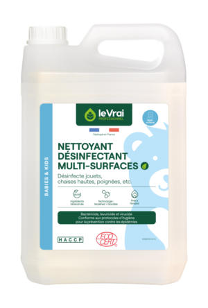 Packshot Png Fr 6011 Lvp B&k Nettoyant Desinfectant Multi Surfaces Pae 5l