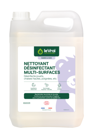 Packshot Png Fr 6011 Lvpb&k Nettoyant Desinfectant Multi Surfaces Pae 5l