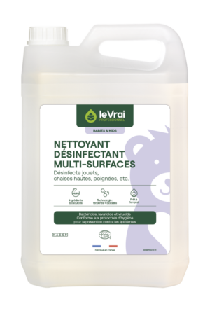 Packshot Png Fr 6011 Lvpb&k Nettoyant Desinfectant Multi Surfaces Pae 5l