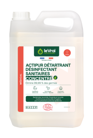 Packshot Png Fr 6202 Lvp Med Actipur Detartrant Desinfectant Sanitaires Concentre 5l