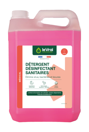 Packshot Png Fr 6208 Lvp Med Detergent Desinfectant Sanitaires 5l