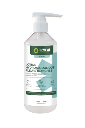 Packshot Png Fr 6213 Lvpmed Lotion Hydroalcoolique Fleurs Blanches Pae 500ml