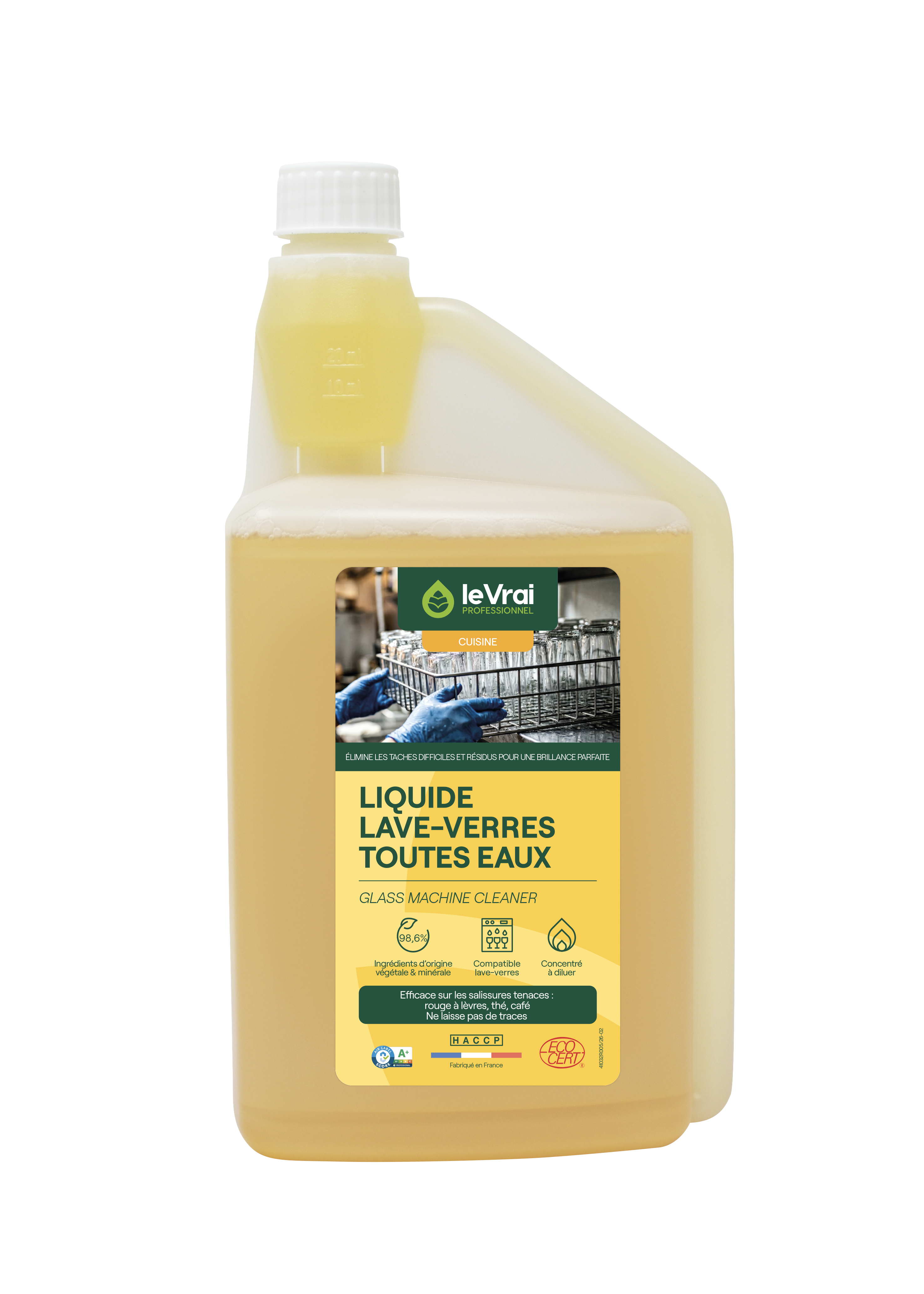 Packshot Png Ex 6621 Lvp Liquide Lave Verres Toutes Eaux 1l