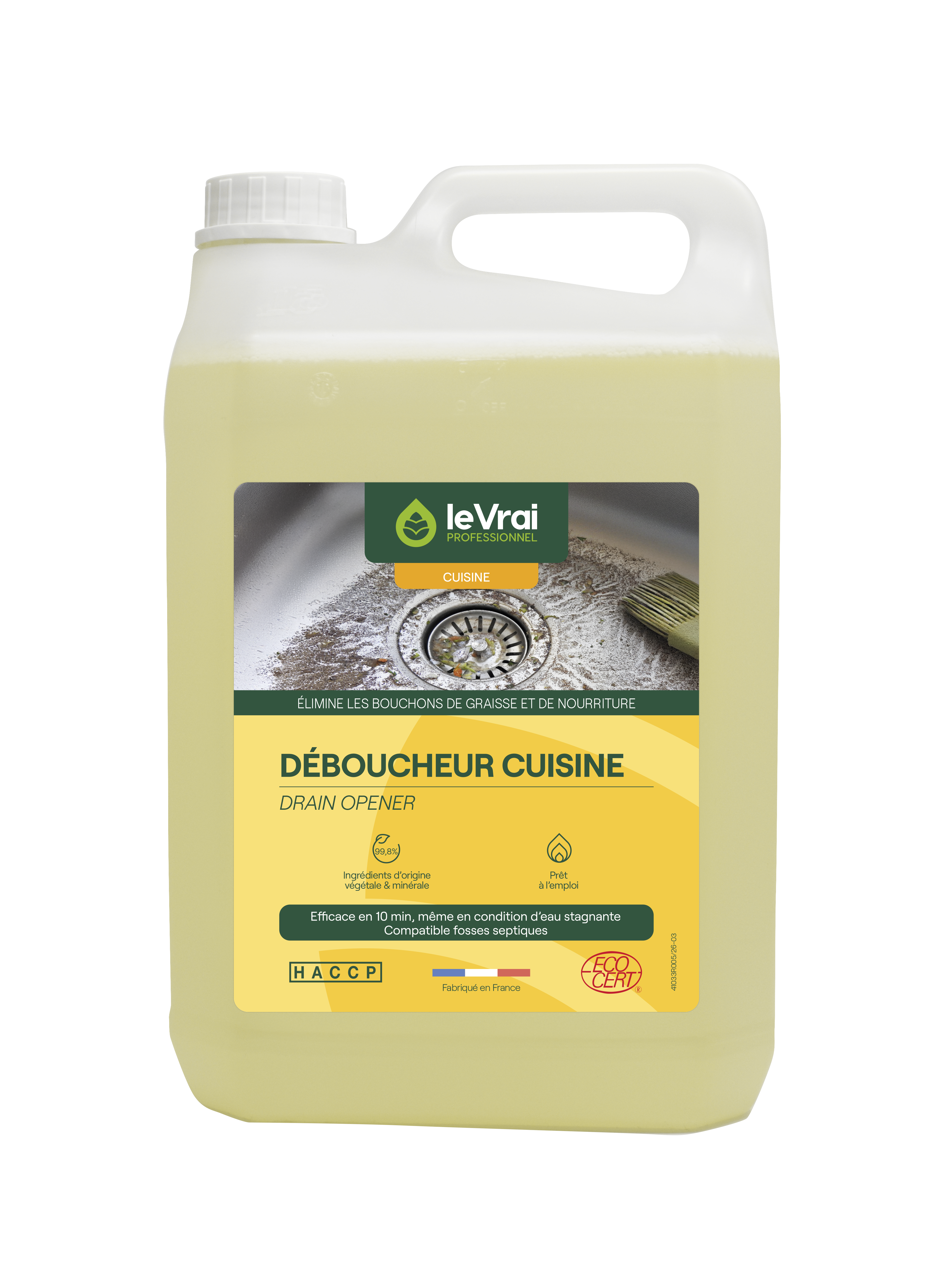 Packshot Png Ex 6631 Lvp Deboucheur Cuisine 5l Packshot Png Ex 6631 Lvp Deboucheur Cuisine 5l