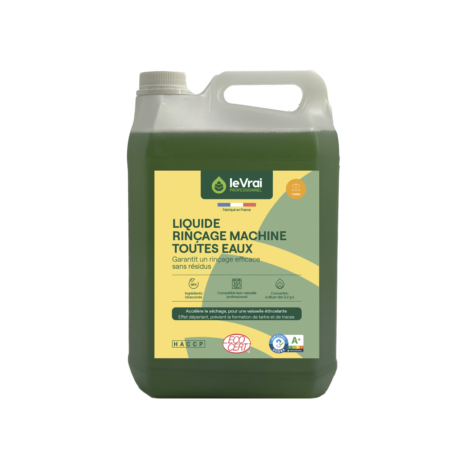 Packshot Png Fr 6611 Lvp Liquide Rincage Machine Concentrate 5l Air Label Provisoire